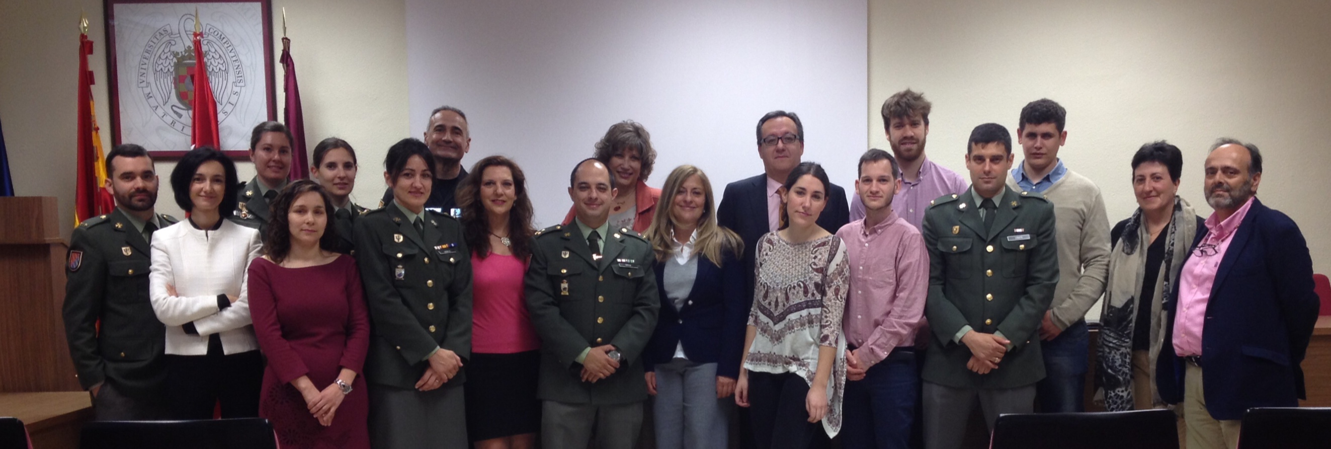 Clausura de la 3ª edición del Diploma de Formación Continua UCM-UME "Intervención psicológica en desastres"